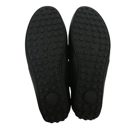 Florsheim Black Leather Driving Penny Loafers Mens 9.5 - Picture 12 of 13